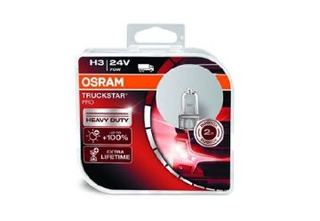 OSRAM 64156 TSP 24 H-3   % 100 GÜÇLÜ İKİ KAT UZUN ÖMÜRLÜ TAKIM