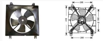 RFM1710 FAN MOTORU TOYOTA COROLLA PERVANELİ