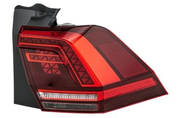 Arka Far,Dış parça,Koyu,Kırmızı,LED,Sağ,Üst parça, 5NA 945 208 C