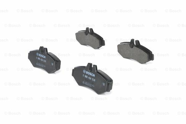 Disk Balata - Arka - [WVA 23021] -  [ 125,9X61,9X1 LT 35 2.5 TDI 199905 - 200604; LT 35 2.5 TDI 199605 - 199905; LT 35 2.5 TDI 200212 - 200604; LT 35 2.5 TDI 200104 - 200604; LT 35 2.8 TDI 200202 - 200604; LT 35 2.5 SDI 199605 - 200104; LT 35 2.8 TD