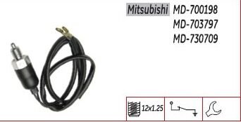 140063 GERİ VİTES MÜŞÜRÜ MITSUBISHI L300 TERS  MD700198 MD703797