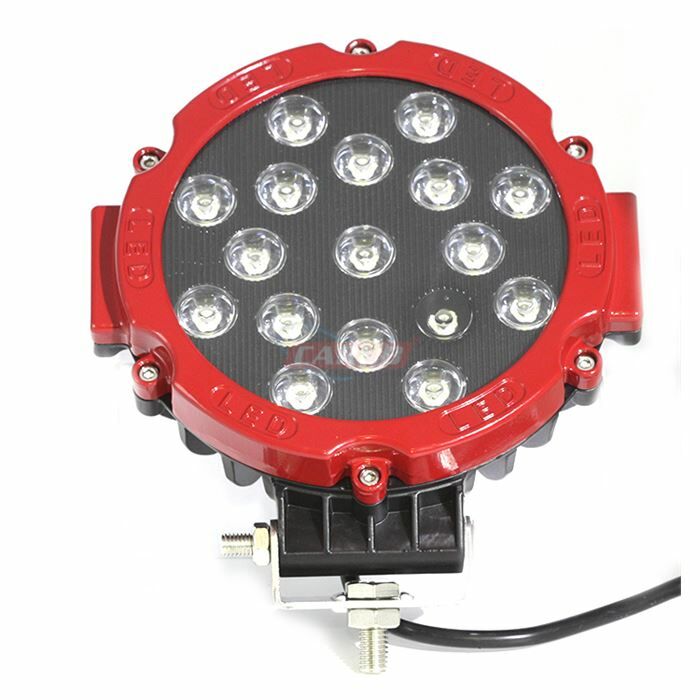 4203217 ÇALIŞMA LAMBASI OFF-ROAD10-30V 51W KIRMIZI YUVARLAK 18CM