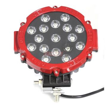 4203217 ÇALIŞMA LAMBASI OFF-ROAD10-30V 51W KIRMIZI YUVARLAK 18CM