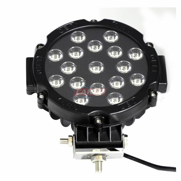 4203216 ÇALIŞMA LAMBASI OFF-ROAD 10-30V 51W SİYAH YUVARLAK 18CM