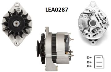 LEA0287  ALTERNATOR A127/14V/70A ALFA ROMEO 3 3 1.2,1.3-OPELASCONA,ASTRA,COMBO,CORSA,KADETT,VECTRA..-VAUXHALL NAB305 110973 66021414 8EL737669001 CA1464IR