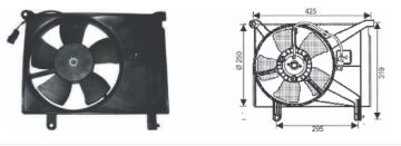 RFM4160 FAN MOTORU DAWEOO LANOS 1,5