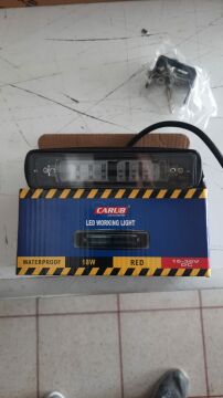 4307723 CARUP LAMBA FORKLİFT GÜVENLİK 10-80V LED  KIRMIZI ÇİZGİ