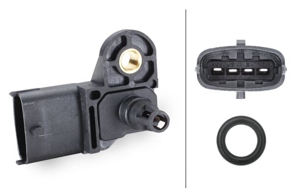 Şarj Basınç Sensörü,5V,NTC sensörü,4-Kutuplu,Unive 05140331AA / 1 448 387 / 1 448 387 / 1 723 819 / 1 723 819 / 1 871 255 / 1 871 255 / 12 35 029 / 12 35 029 / 12 35 084 / 12 35 084 / 1611432480 / 1611432480 / 1636 39 / 1636 6
