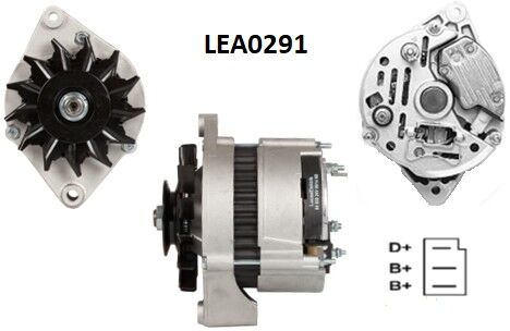 LEA0291  ALTERNATOR A127/14V/70A