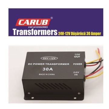 4621745  24V 12V KONVERTÖR 30 AMPER  convertör düşürücü