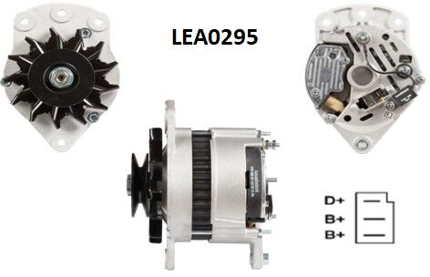 LEA0295  ALTERNATOR A127/14V/70A MARINE ISUZU-MOTOROLA-VARIOUS 112237 8EL737787001 CA1550IR
