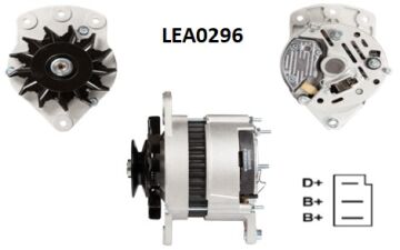 LEA0296  ALTERNATOR A127/28V/55A UNIVERSAL NAB901 NAB924 110977 66021174 8EL737673001 CA1468IR