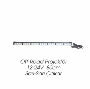 4203279 CARUB OFF-ROAD 9-30V 135CM SARI   SARI ÇAKAR FONKSİYON