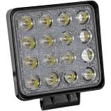 LEDLİ ÇALIŞMA LAMBASI 12-24V KARE 16 LEDLİ 48W