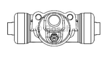 Tekerlek SilindiriNISSAN Pickup 2.5 Diesel Turbo 200111-200801; Pickup 2.5 Diesel Turbo 4WD 200111-200801 NIS 441003W40A