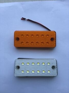 12 LEDLİ KAŞ LAMBASI - BEYAZ