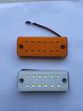 12 LEDLİ KAŞ LAMBASI - SARI