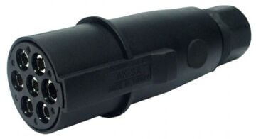 14-018  7'Lİ N TİPİ PLASTİK TIR RÖMORK FİŞİ ( TERMİNALLİ ve KONNEKTÖRLÜ)  DORSE FİŞİ 8JA008084001 51305589 SCHMITZ 064710