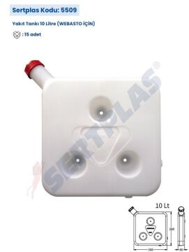 5509 Yakıt Tankı 10 Lt Webasto Tip