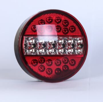 LEDLİ YUVARLAK STOP LAMBASI YM  (HAMBURGER)12V