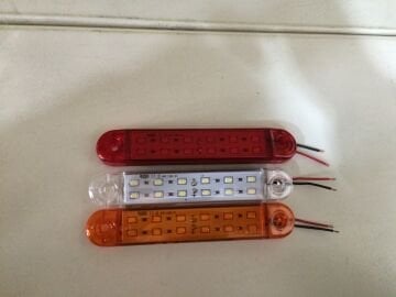 12 LED ÇİFT SIRA DEKOR LAMBA KIRMIZI