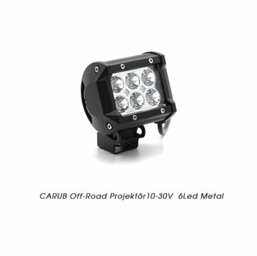 3010591 OFF-ROAD PROKEKTÖR 10-30V 6LED METAL ÇAKAR