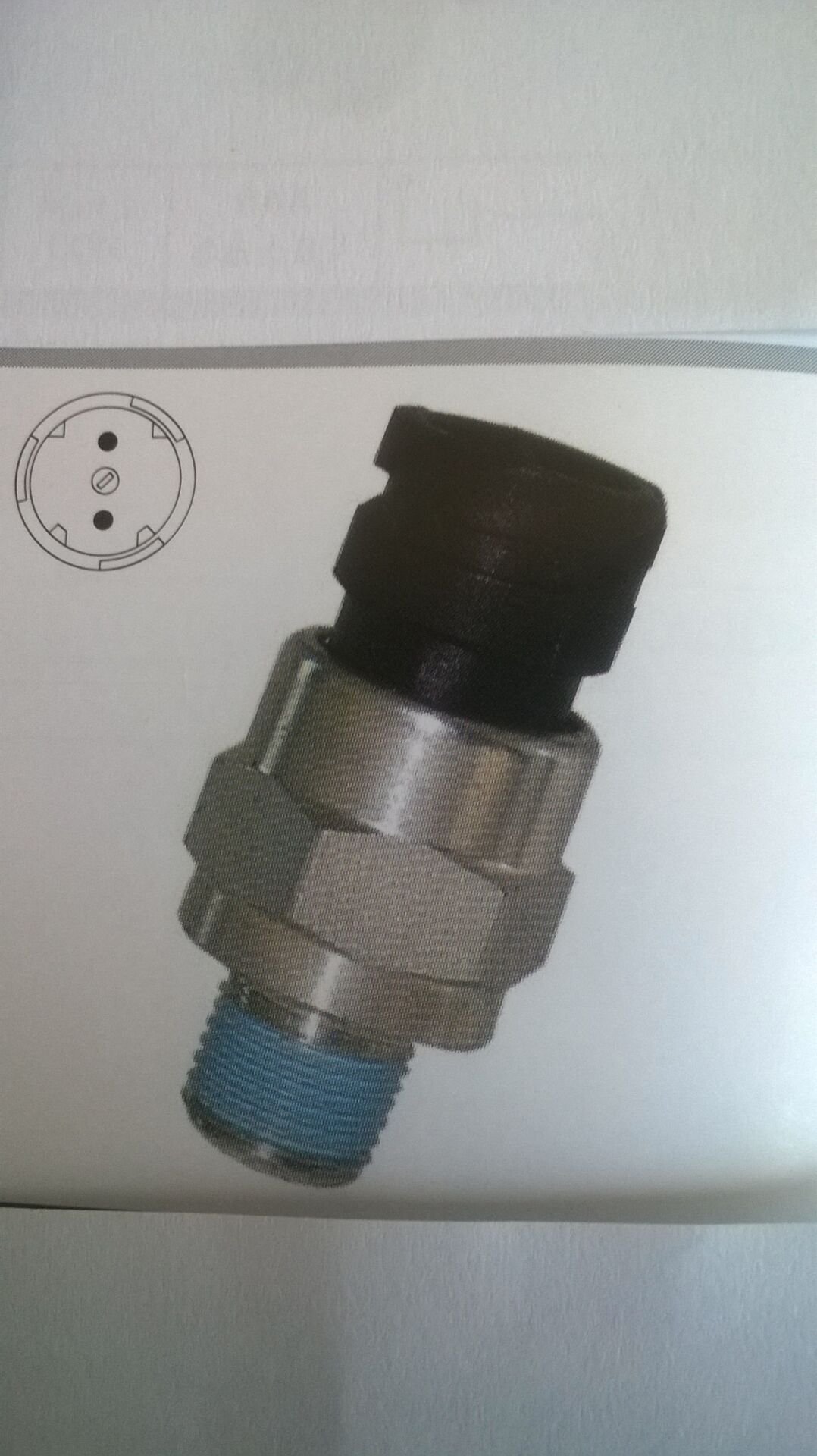 KLF 700016 FREN HİDROLİĞİ BASINÇ MÜŞÜRÜ VOLVO 0.30 BAR 1087960 20382505 1622983 1594037