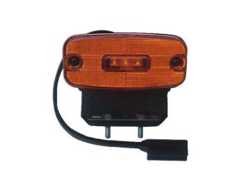 D1651L50 50CM EK ÇENELİ YAN İŞARET LAMBASI SARI 3 LEDLİ ASKI BRA.