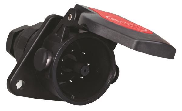 14-050  7'Lİ ABS / EBS RÖMORK PRİZİ  DORSE Fİ Şİ 7Lİ ABS 7Lİ 7 Lİ 8JB007645021 WABCO 4460083802 WABCO 4460084042 JAEGER 55400006 KÖGEL 6500662 MAN N2254326001 SCANIA 1912311