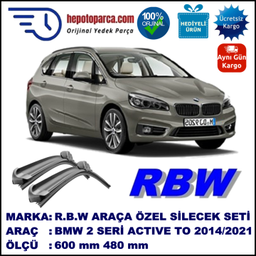 BMW 2 SERIES ACTIVE TOURER [F45] MUZ SİLECEK TAKIMI RBW ARACA ÖZEL (2014→)