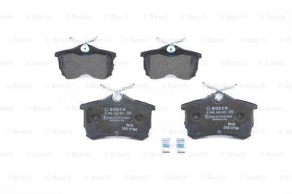 Disk Balata - Arka - [WVA 23527] - [87x52,9x15,5 m Accord 2.2 CTDI 200401 - 200806; Accord 2.4 200302 - 200806; Accord 2.0 200302 - 200806; Accord 1.8i Sedan 199810 - 200302; Accord 2.0i Sedan 199810 - 200302; Accord 1.8i Hatchback 199810 - 200302; A