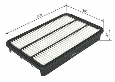 Hava FiltresiOPEL; ISUZU; CHEVROLET; MAZDA Frontera; Trooper; Monterey; 626; KB-Series; Luv WIX 46006; VAU 97111423;