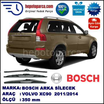 VOLVO XC90  350 mm 08.2011-... BOSCH Arka Silecek