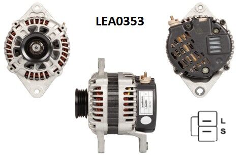 LEA0353  ALTERNATOR 14V/70A KIA SPORTAGE 2.0, 2.0 4WD,2.0I 16V 4WD LRA01714 OK01118300 OK01118300B OK01118300D OK01218300 111787 600007 8EL737851001 AB170035 DRA3439 JA1537IR TA00049401 TA000A36201
