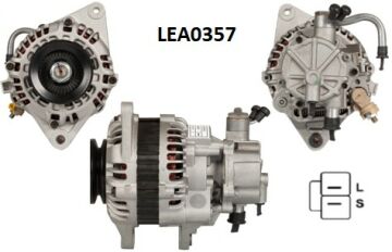 LEA0357  ALTERNATOR A135/14V/75A/V.P. MITSUBI SHI PAJERO II2.5TD
