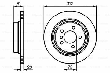 Fren Diski, Arka, [315,0 /20,0-18,4 mm]BMW M 3 3.2 Coupe 199510 - 199812; M 3 Coupe 199209 - 199509; M 3 3.2 Cabrio 199601 - 199912; M 3 3.2 199510 - 199712; Z 3 M 3.2 199611 - 200012; M 3 199401 - 199509; M 3 Cabrio 199401 - 199512; Z 3 M 3.2 BMW 34