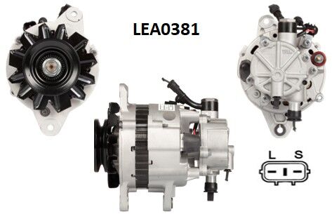 LEA0381  ALTERNATOR 14V/65A/V.P. HYUNDAI H100  2.5D BUS,2.5TD 3730042502 3730042620 3730042621 3730047400 3730047450 3730047451 3730042624 113343 20130158 8EL738018001 AD165439 AD165471 JA1618IR TA000A58201 CAL32144