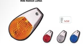YP-09B MİNİ MARKER LAMBA BEYAZ