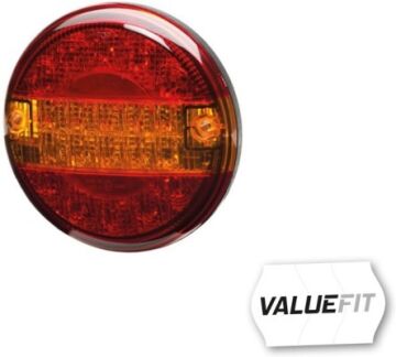 Arka Far Hella Valuefit,Kırmızı/sarı,24V,Siyah,LED 1401 502 7 / 14015027 / 186-510-0801 / 2 054 372 5 / 2 054 732 5 / 2 129 903 5 / 61114488 / 9970-7035296 / DYX00-99656 / S401030036