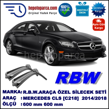 MERCEDES CLS-CLASS [C218] MUZ SİLECEK TAKIMI RBW ARACA ÖZEL (2014-2018)