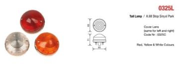 ÜÇLER.5-0325C ÜÇLER A68 STOP SİNYAL LAMBA CAMI ANADOL