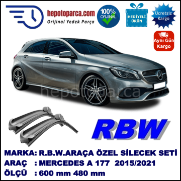 MERCEDES A-CLASS MUZ SİLECEK TAKIMI RBW ARACA ÖZEL [W176,W177] (2015→)