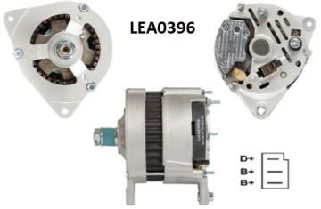 LEA0396  ALTERNATOR A127/14V/55A JCB 2CX,3CX, 3D,406,410,412925,930 FORKLIFT -MF 1014,1114,1134..TRACTOR-ROVER