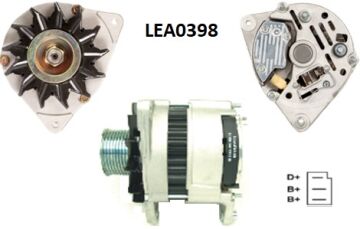 LEA0398  ALTERNATOR A127/28V/30A MASSEY FERGU SON 24299 24406 24413 54022415 54022578 54022618 54022619 LRA935 11201873 111569 AAK3124 CA1050IR DRA3553 IA0873