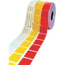 PAKKENS-404 PAKKENS SARI REFLEKTİF ŞERİT (51MMx50MM) PARÇALI