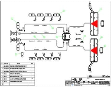 8512-M2T16B5P5-F MODULAMP STOPLU KARYA T1655 TREYLER DORSE SET