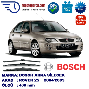 ROVER 25  400 mm 10.2004-05.2005 BOSCH Arka Silecek
