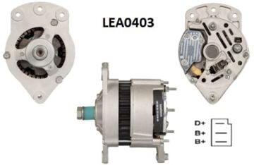 LEA0403  ALTERNATOR A127/14V/70A CUMMINS-AUSTIN-HEALEY-FORD 61920357 NAB900 110497 66021126 8EL737662001 CA1457IR