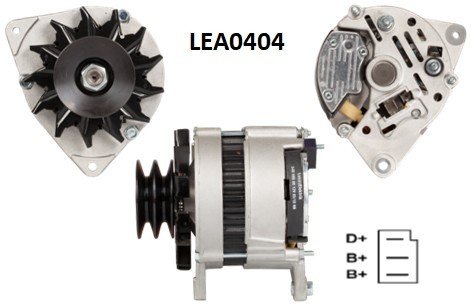 LEA0404  ALTERNATOR A127/14V/70A MASSEY FERGU SON