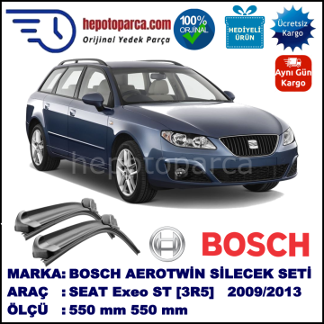 SEAT Exeo ST [3R5] 06.2009-... 550/550 mm Bosch Aerotwin Araca Özel Silecek